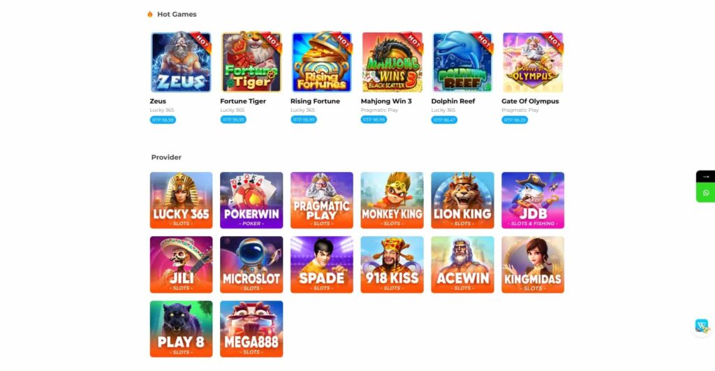Winbox slot